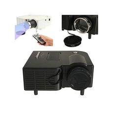 LCD Mini Portable 1080 P LED Projecteur Home Cinéma Théâtre USB SD HDMI US Plug au meilleur prix au Maroc