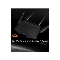 AC6 AC1200 Smart Dual-Band WI-Fi Router au meilleur prix au Maroc