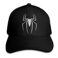 Black Spider Man Platinum Men à réglage réglable Casquettes de baseball au meilleur prix au Maroc