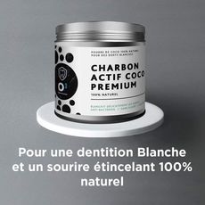 Nettoyage Blanchiment Des Dents L'hygiène Poudre Nature Charbon au meilleur prix au Maroc