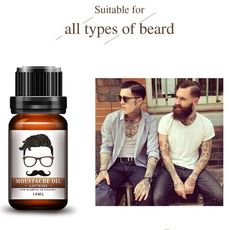 1 pc Hommes Naturel Organique Moustache Huile Hydratant Lissage Messieurs Barbe Huile Visage Soins Des Cheveux beauté /15 ML au meilleur prix au Maroc