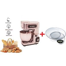 BONOMI ROBOT PETRIN BONOMI 7 LITRES 1800W + BALANCE DE CUISINE ELECTRONIQUE 3 KG GRATUIT au meilleur prix au Maroc