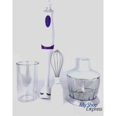 MIXEUR PLONGEANT 4IN1 HAND BLENDER SET 4IN1 BLANC MAUVE au meilleur prix au Maroc