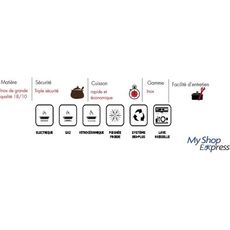 Original Cocotte minute 10L en Aluminium by EXPRESS au meilleur prix au Maroc