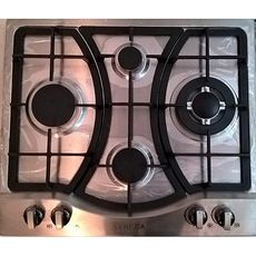 Plaque de Cuisson 4 Feux à Gaz Electrique 50 CM au meilleur prix au Maroc