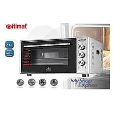 ITIMAT PACK FOUR ELECTRIQUE 50L + BOITE A PAIN ET BRIOCHES LAMACOM GRIS au meilleur prix au Maroc