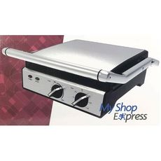 VENEZIA GRAND PANINI GRILLADE PROFESSIONNEL REVETEMENT CERAMIC SANS HUILE SANS BEURE GRIS au meilleur prix au Maroc