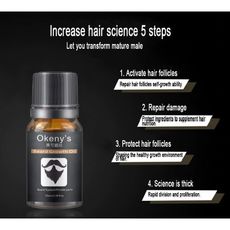 Firstsun 100% Naturel 10 ml Barbe Cils Croissance Huile Cheveux Moustache Soins Style Toilettage Huile Hydratante Croissance Traitements au meilleur prix au Maroc