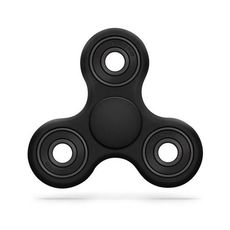 Spinner Basique - Basic Fidget Spinner - Noir au meilleur prix au Maroc