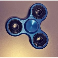 Spinner en métal - Metal Fidget Spinner - Bleu au meilleur prix au Maroc