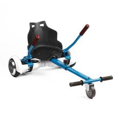 PACK Hoverboard B1 APP Blanc + Hoverkart Bleu - Gyropode de luxe - Skateboard electrique - Led, Bluetooth et Application Mobile au meilleur prix au Maroc