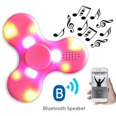 Spinner Plus - Fidget Spinner - Led et Bluetooth - Rose au meilleur prix au Maroc