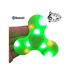 Spinner Plus - Fidget Spinner - Led et Bluetooth - Vert au meilleur prix au Maroc