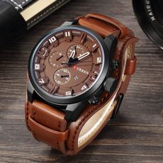 Montre Quartz de Luxe pour Hommes - GARANTIE 1 AN au meilleur prix au Maroc