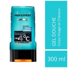 L'Oréal MEN EXPERT Cool Power Fraicheur Extrême Gel Douche pour Homme 300 ml au meilleur prix au Maroc