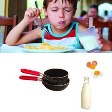 Set  Poêle 14cm+Casserole 12cm Noir au meilleur prix au Maroc