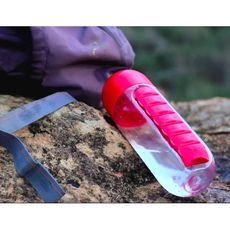 Organiseur Pilules et Vitamines avec Bouteille ROSE  600ml pour 7 jours de la semaine. au meilleur prix au Maroc