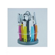 Ustensile de cuisine 7Pcs- Support rotatif au meilleur prix au Maroc