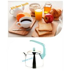 Bouilloire inox et silicone 2,5L. au meilleur prix au Maroc