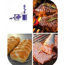 Brosse de cuisine avec pot récipient. au meilleur prix au Maroc