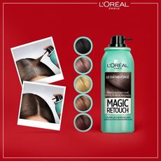 L'OREAL MAGIC RETOUCH SPRAY INSTANTANÉ CHÂTAIN FONCE EFFACEUR DE RACINES 75ML au meilleur prix au Maroc