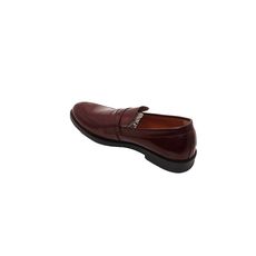 Gentleman Penny loafers Cuir Bordeau démasquable - 526 au meilleur prix au Maroc