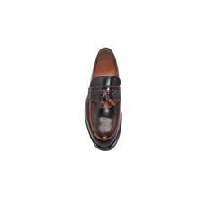Eleganza Tassel loafers Cuir Marron foncé- 523 au meilleur prix au Maroc
