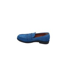 Gentleman Penny loafers Daim Bleu petrol - 528 au meilleur prix au Maroc
