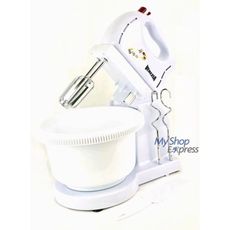 Batteur électrique avec bol 2 fouets et 2 crochets au meilleur prix au Maroc