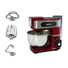 TATCH ROBOT PETRIN 7 LITRES 1800W MULTIFONCTIONS ROUGE au meilleur prix au Maroc