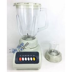 AWMAMA MIXEUR BLENDER  2 EN 1 SMOOTHIE MAKER 1.5 L + MOULIN CAFE ET EPICES BLANC au meilleur prix au Maroc