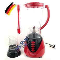 BOMANA BLENDER  MIXEUR - 1,5L + MOULIN EPICES BOL INCASSABLE + UNE  SPATULE -  ROUGE au meilleur prix au Maroc