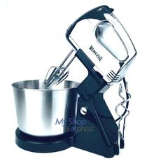 VENEZIA BATTEUR ELECTRIQUE INOX AVEC BOL 2 FOUETS ET 2 CROCHETS au meilleur prix au Maroc