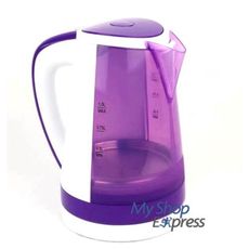 VENEZIA BOUILLOIRE ELECTRIQUE  PUISSANT 1,7 L ROUGE TRANSPARENT au meilleur prix au Maroc