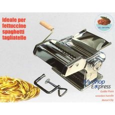 Machine à pâtes manuelle detachable acier chromé - 150mm au meilleur prix au Maroc