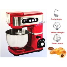 ROBOT PETRIN PATISSIER A 7 VITESSES, 7L -1800 -  A ECRAN LED au meilleur prix au Maroc