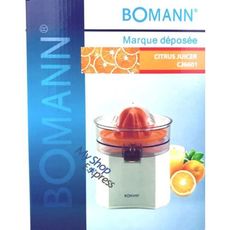 BOMANN PRESSE AGRUMES ELECTRIQUE BOMANN ULTRA COMPACT 40W JUS ORANGE CITRON au meilleur prix au Maroc