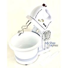 Batteur électrique avec bol 2 fouets et 2 crochets au meilleur prix au Maroc