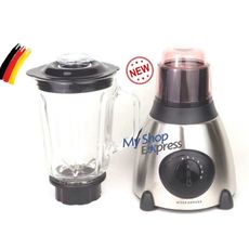MIXEUR BLENDER SMOOTHIE MAKER BOL EN VERRE 700W + MOULIN EPICES - 5 VITESSES + FONCTION PULSE au meilleur prix au Maroc