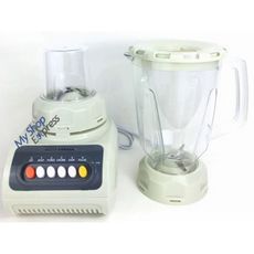 AWMAMA MIXEUR BLENDER  2 EN 1 SMOOTHIE MAKER 1.5 L + MOULIN CAFE ET EPICES BLANC au meilleur prix au Maroc