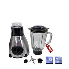 BLENDER AVEC MOULIN BOL EN VERRE ET CONCASSEUR A GLACE 700W+3 PIECE DE RECHANGE GRATUIT au meilleur prix au Maroc
