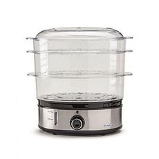 CUISEUR VAPEUR ELECTRIQUE 3 ETAGES - 800W LOOK-IN au meilleur prix au Maroc