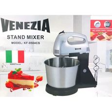 VENEZIA BATTEUR ELECTRIQUE INOX AVEC BOL 2 FOUETS ET 2 CROCHETS au meilleur prix au Maroc