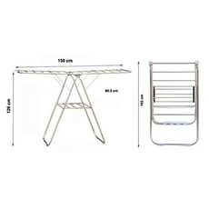Sèche linge pliable de acier inoxydable - Etendoir Séchoir au meilleur prix au Maroc
