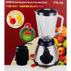 SUPER BLENDER AVEC MOULIN BOL EN VERRE ET CONCASSEUR A GLACE 700W+2 PIECE DE RECHANGE GRATUIT au meilleur prix au Maroc