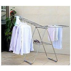 SECHE LINGE PLIABLE DE ACIER INOXYDABLE - ETENDOIR SECHOIR au meilleur prix au Maroc