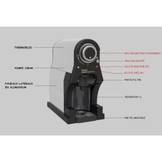 MACHINE CAFETIERE A EXPRESSO 4 EN 1 + 10 CAPSULES GRATUIT au meilleur prix au Maroc