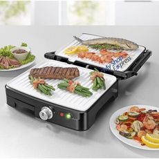 BONOMI PANINI GRILL TURBO GRANIT 1800W ANTIADHESIVE BARBECUE SANS HUILE SANS BEURRE au meilleur prix au Maroc