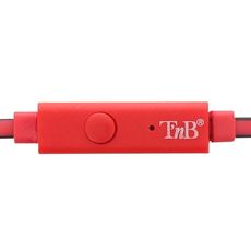 TNB BE COLOR - Ecouteurs intra-auriculaires + MIC - rouge/noir au meilleur prix au Maroc