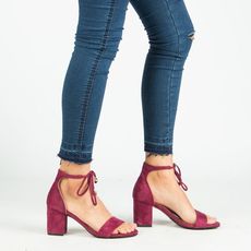 Sandales à Talon -GRENAT au meilleur prix au Maroc